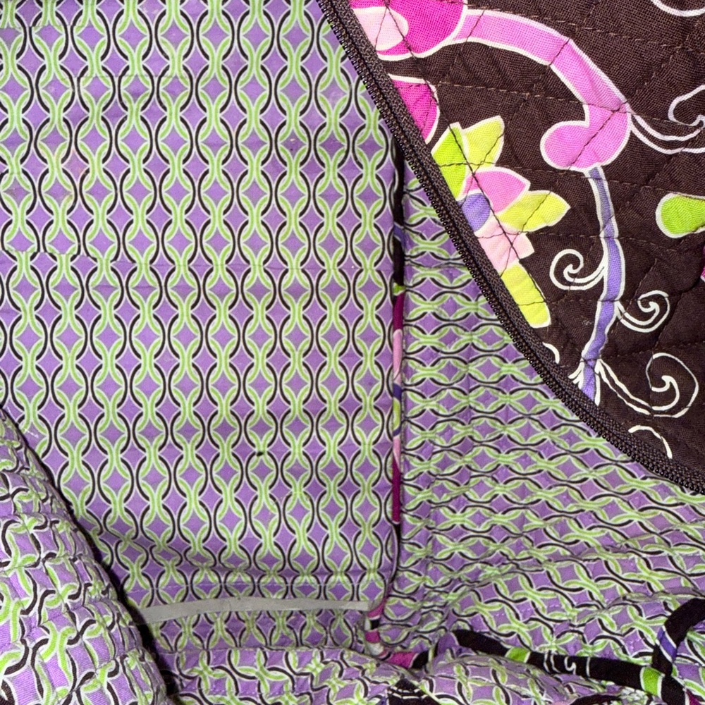 Vera Bradley, purple punch weekender bag - Picture 6 of 6